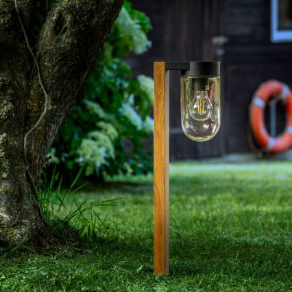 Brilliant - Candeeiro exterior CABAR 1xE27/40W/230V 55 cm IP44 castanho