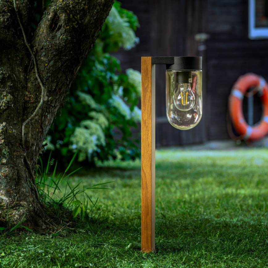 Brilliant - Candeeiro exterior CABAR 1xE27/40W/230V 55 cm IP44 castanho