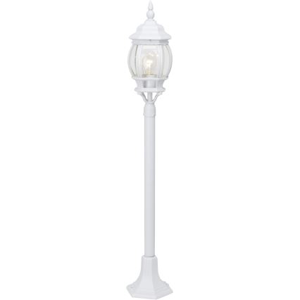 Brilliant - Candeeiro exterior ISTRIA 1xE27/60W/230V 112 cm IP23 branco