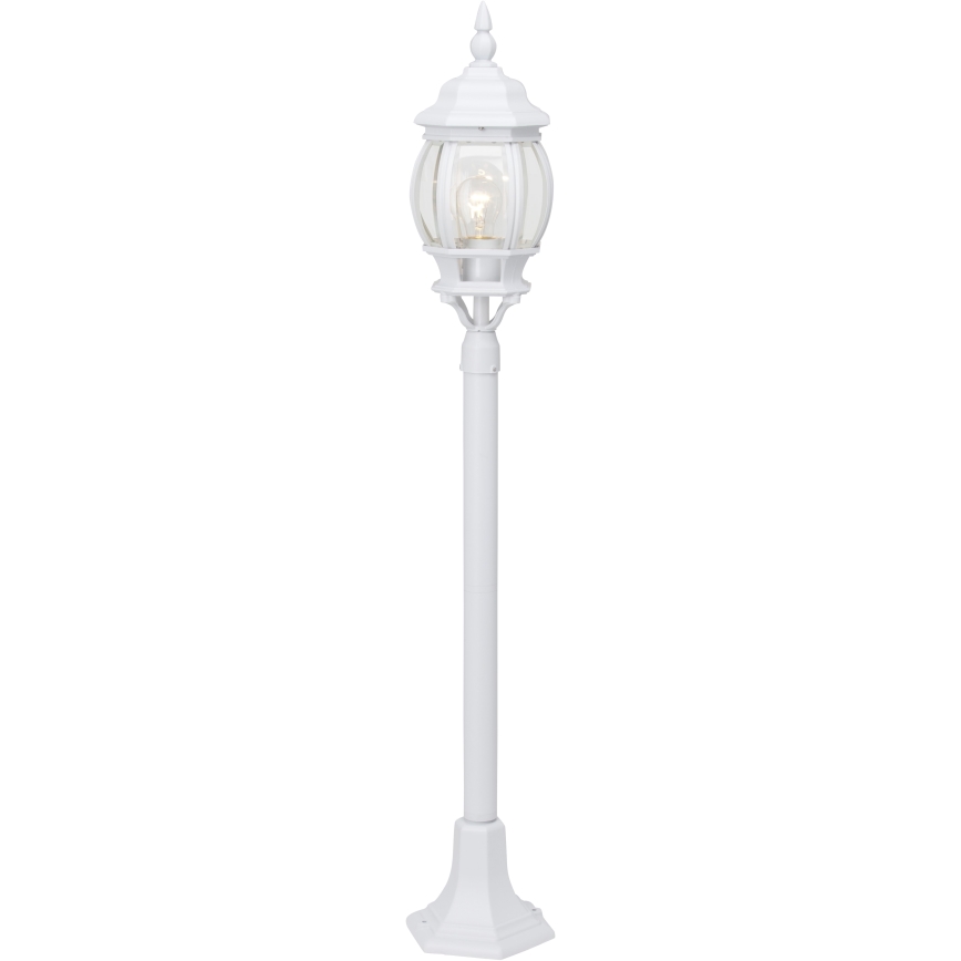 Brilliant - Candeeiro exterior ISTRIA 1xE27/60W/230V 112 cm IP23 branco