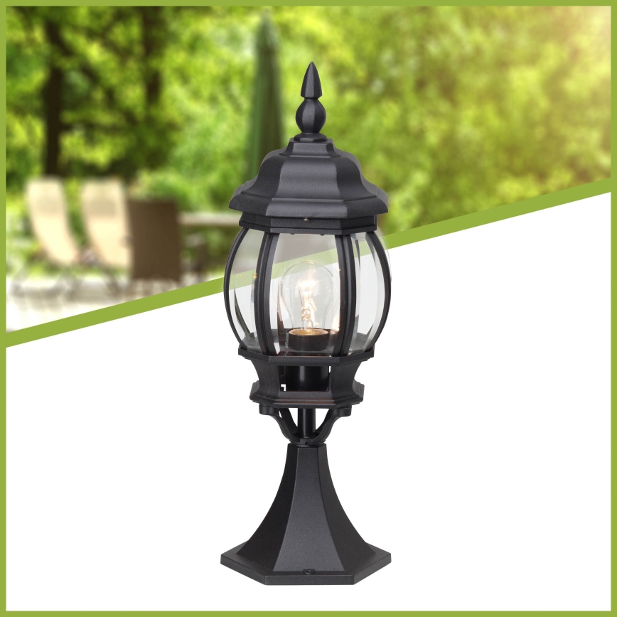 Brilliant - Candeeiro exterior ISTRIA 1xE27/60W/230V 50 cm IP23 preto