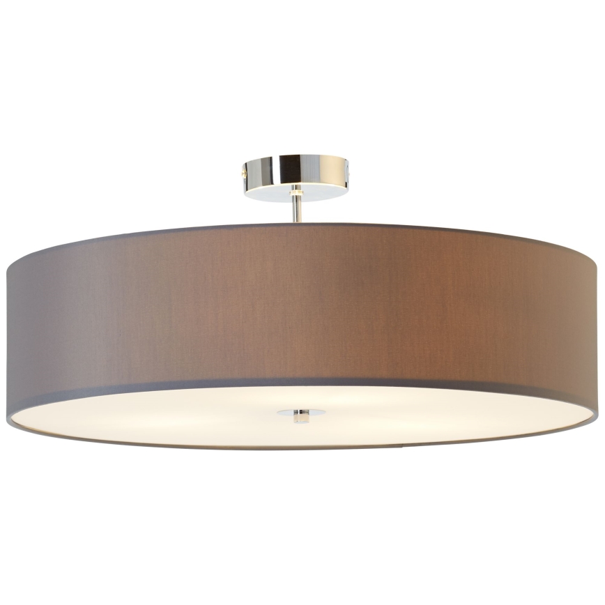Brilliant - Candeeiro integrado ANDRIA 3xE27/60W/230V diâmetro 60 cm antracite