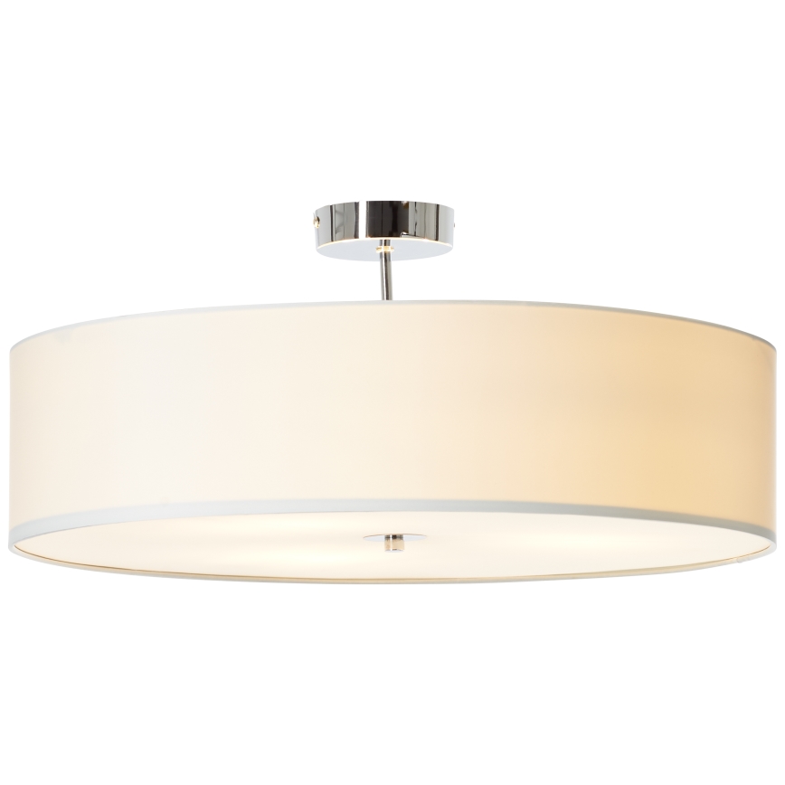 Brilliant - Candeeiro integrado ANDRIA 3xE27/60W/230V diâmetro 60 cm branco