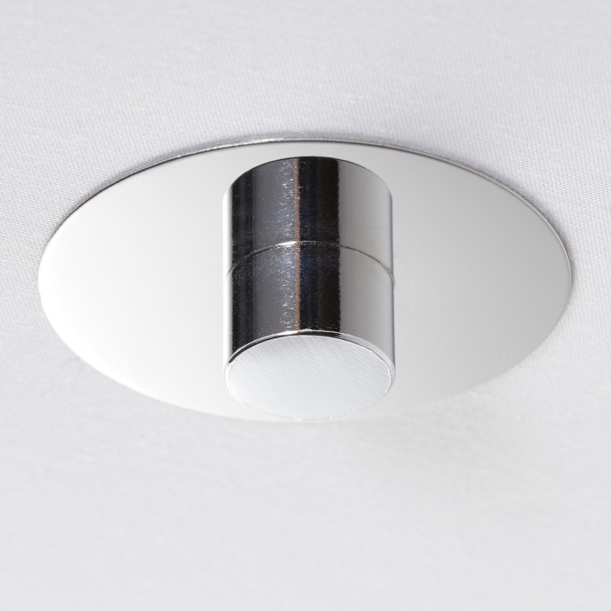 Brilliant - Candeeiro integrado ANDRIA 3xE27/60W/230V diâmetro 60 cm cinzento