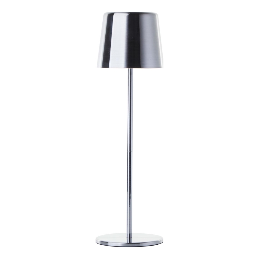 Brilliant - Candeeiro LED tátil com regulação para exterior XAANA LED/4W/5V 3000/4000/6500K IP44 cromado brilhante