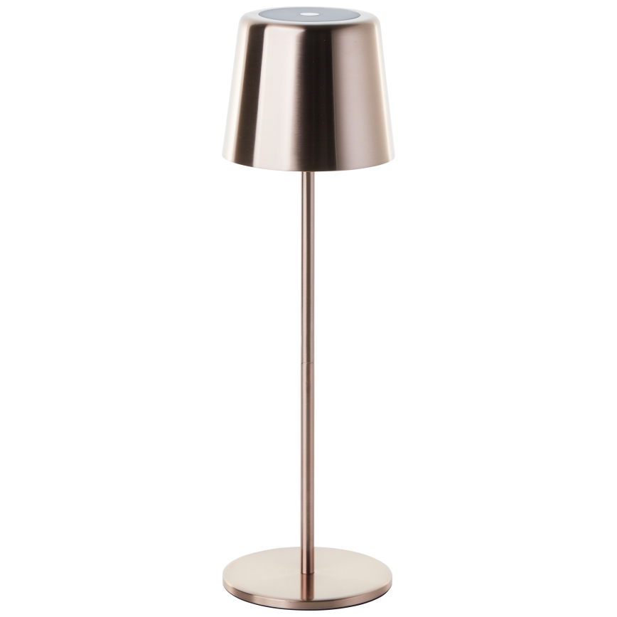Brilliant - Candeeiro LED tátil com regulação para exterior XAANA LED/4W/5V 3000/4000/6500K IP44 cobre