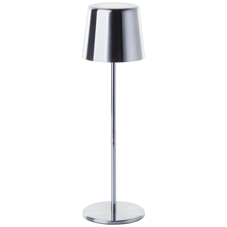 Brilliant - Candeeiro LED tátil com regulação para exterior XAANA LED/4W/5V 3000/4000/6500K IP44 cromado brilhante