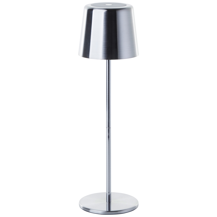 Brilliant - Candeeiro LED tátil com regulação para exterior XAANA LED/4W/5V 3000/4000/6500K IP44 cromado brilhante