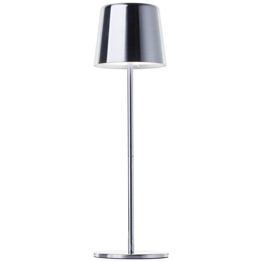 Brilliant - Candeeiro LED tátil com regulação para exterior XAANA LED/4W/5V 3000/4000/6500K IP44 cromado brilhante
