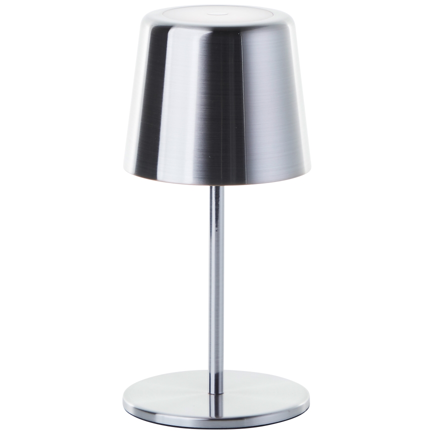 Brilliant - Candeeiro LED tátil com regulação para exterior XAANA LED/4W/5V 3000/4000/6500K IP44 cromado brilhante