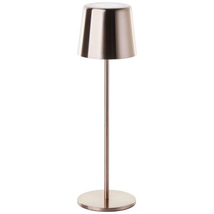 Brilliant - Candeeiro LED tátil para exterior com regulação XAANA LED/4W/5V 3000/4000/6500K 2600 mAh IP44 cobre
