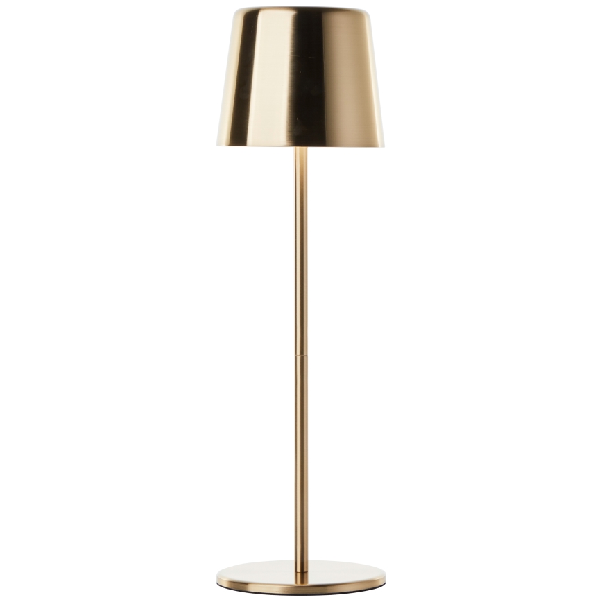 Brilliant - Candeeiro LED tátil para exterior com regulação XAANA LED/4W/5V 3000/4000/6500K 2600 mAh IP44 dourado