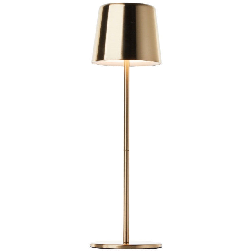 Brilliant - Candeeiro LED tátil para exterior com regulação XAANA LED/4W/5V 3000/4000/6500K 2600 mAh IP44 dourado