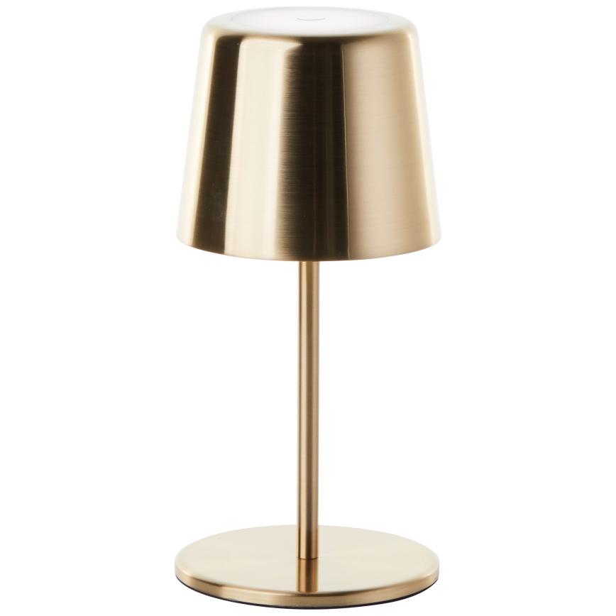 Brilliant - Candeeiro LED tátil para exterior com regulação XAANA LED/4W/5V 3000/4000/6500K 2600 mAh IP44 dourado