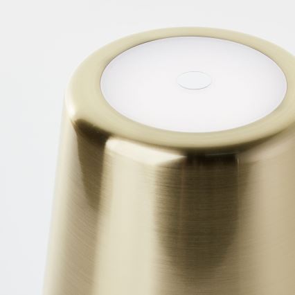 Brilliant - Candeeiro LED tátil para exterior com regulação XAANA LED/4W/5V 3000/4000/6500K 2600 mAh IP44 dourado