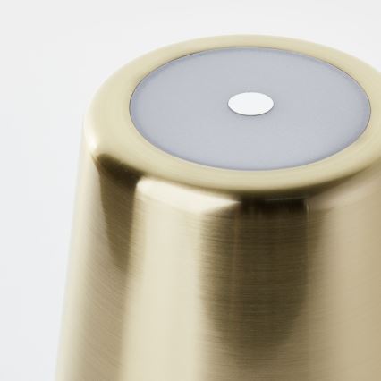 Brilliant - Candeeiro LED tátil para exterior com regulação XAANA LED/4W/5V 3000/4000/6500K 2600 mAh IP44 dourado
