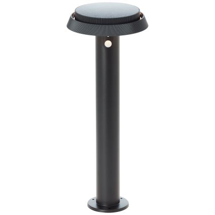 Brilliant - Candeeiro solar LED com sensor ALVERO LED/4W/3,7V 50 cm IP44 preto