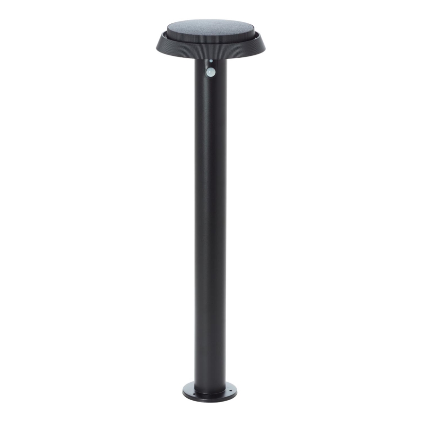 Brilliant - Candeeiro solar LED com sensor ALVERO LED/4W/3,7V 70 cm IP44 preto