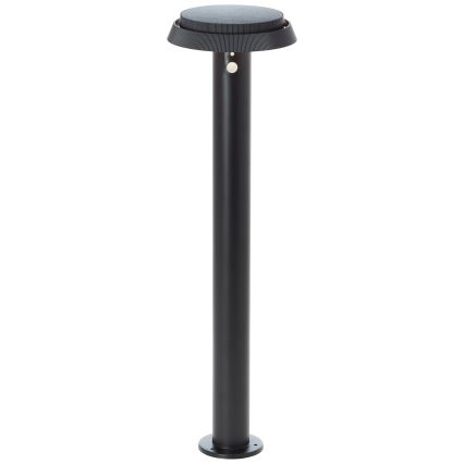 Brilliant - Candeeiro solar LED com sensor ALVERO LED/4W/3,7V 70 cm IP44 preto