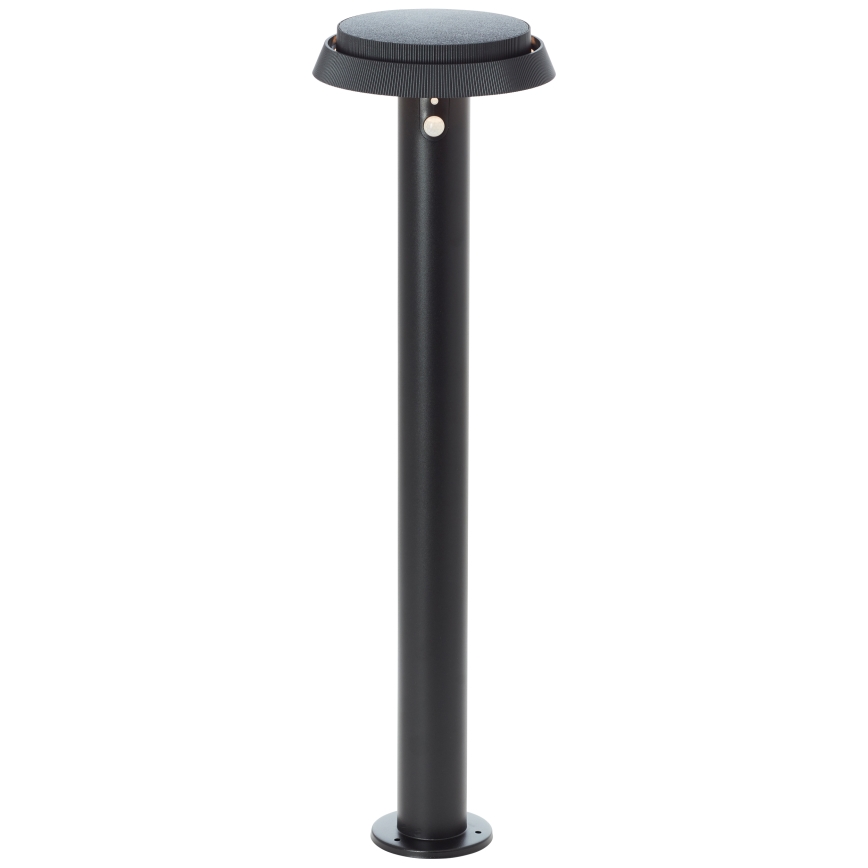 Brilliant - Candeeiro solar LED com sensor ALVERO LED/4W/3,7V 70 cm IP44 preto