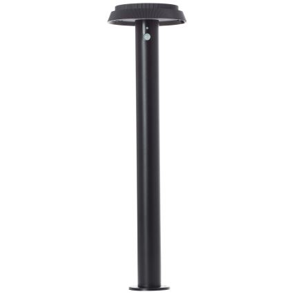 Brilliant - Candeeiro solar LED com sensor ALVERO LED/4W/3,7V 70 cm IP44 preto