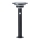Brilliant - Candeeiro solar LED com sensor GARVINA LED/3W/3,7V 45 cm IP44 preto