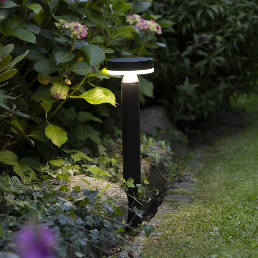 Brilliant - Candeeiro solar LED com sensor MAGUA LED/4W/3,7V 50,2 cm IP44 preto