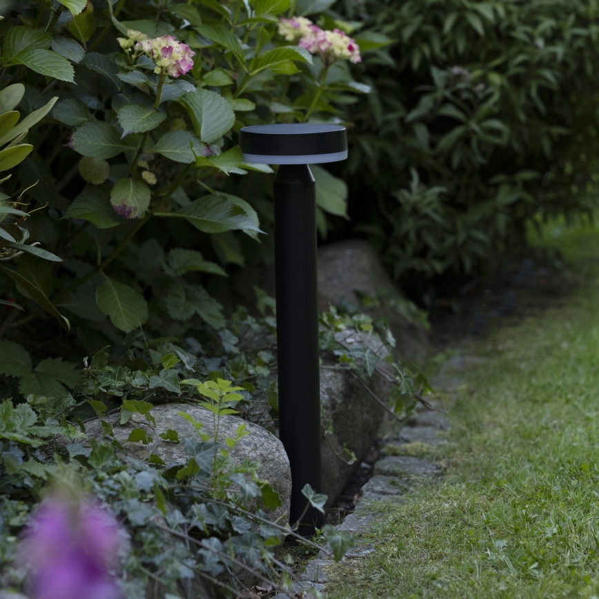 Brilliant - Candeeiro solar LED com sensor MAGUA LED/4W/3,7V 50,2 cm IP44 preto