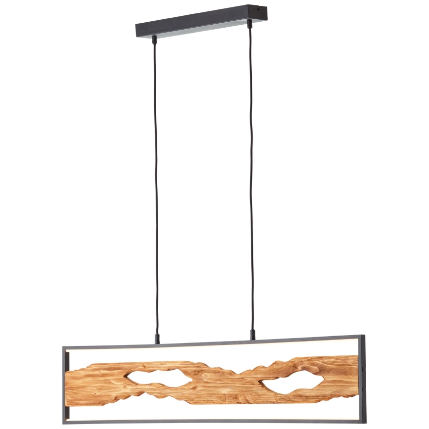 Brilliant - Candeeiro suspenso LED CHAUMONT LED/20W/230V pinho - FSC certificado