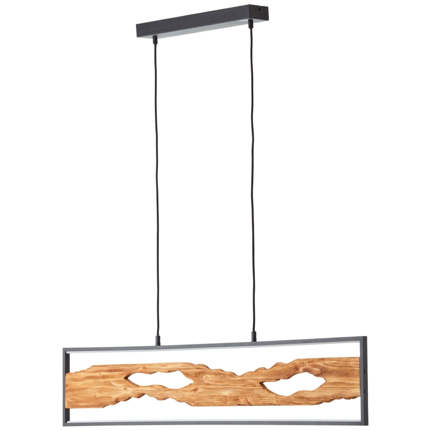 Brilliant - Candeeiro suspenso LED CHAUMONT LED/20W/230V pinho - FSC certificado