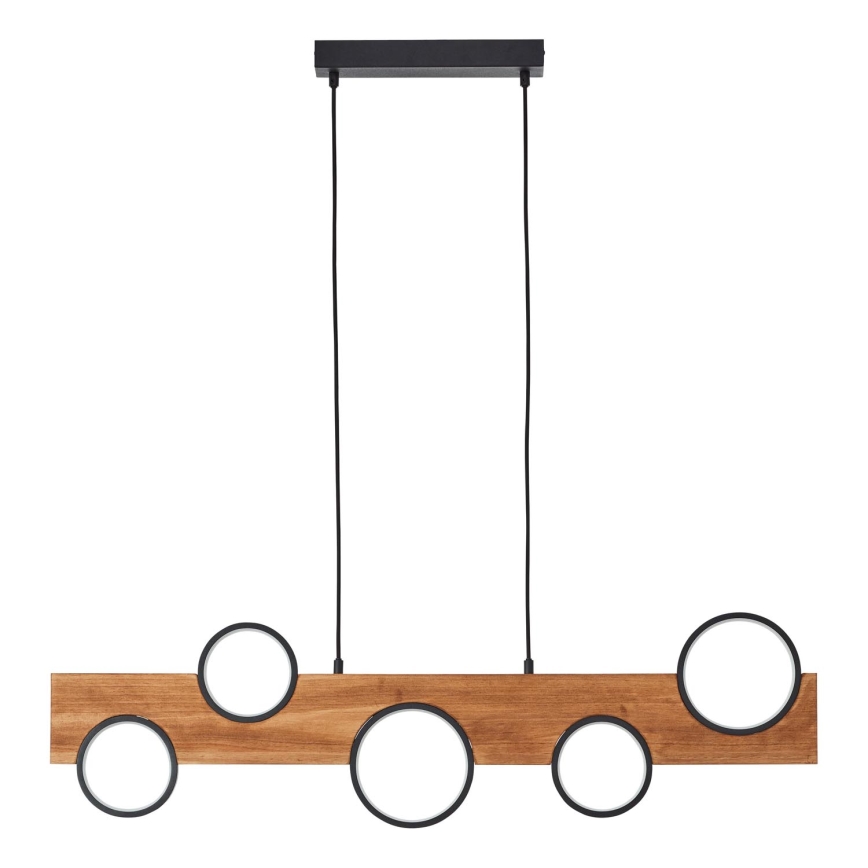 Brilliant - Candeeiro suspenso LED CHEESY LED/34W/230V pinho
