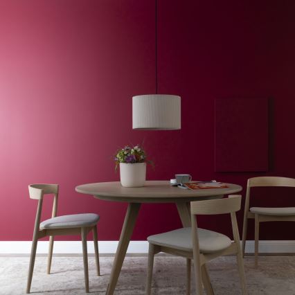 Brilliant - Candeeiro suspenso TONY 1xE27/20W/230V diâmetro 35 cm castanho