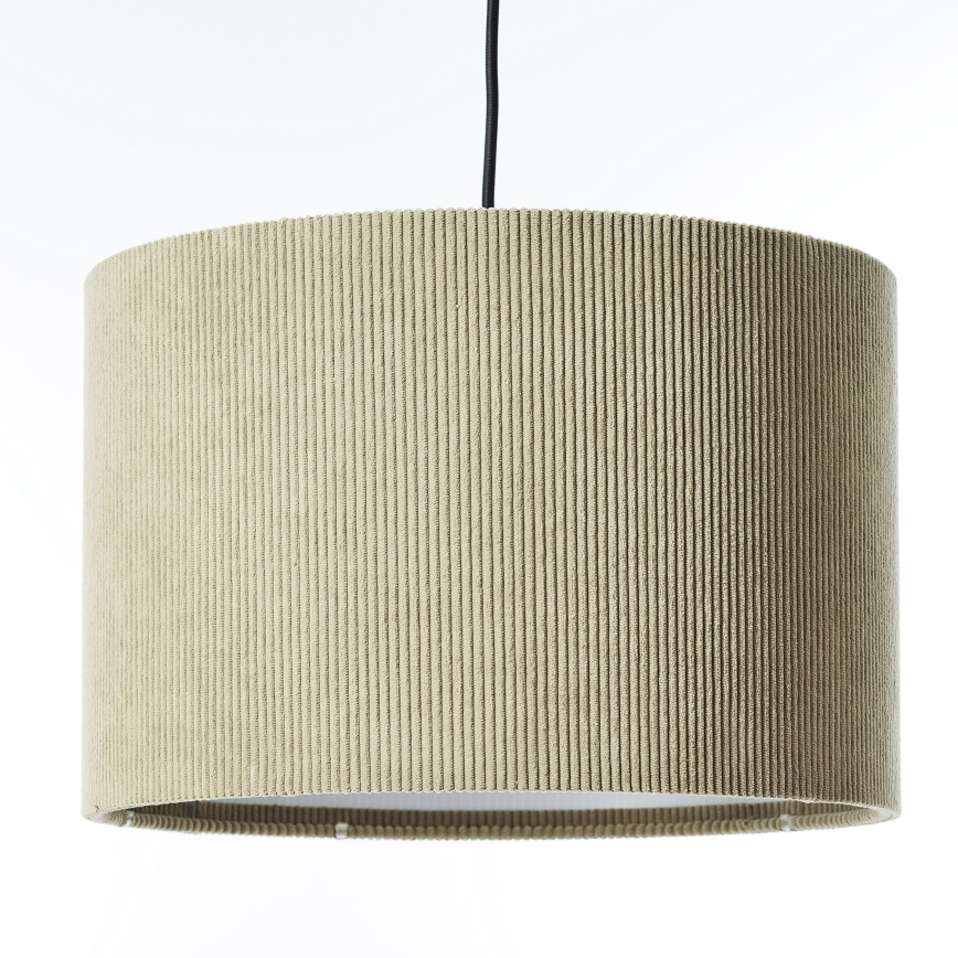 Brilliant - Candeeiro suspenso TONY 1xE27/20W/230V diâmetro 35 cm castanho