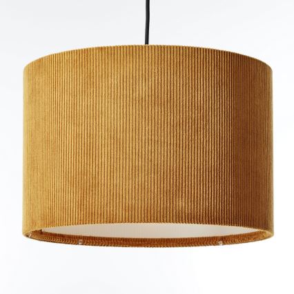 Brilliant - Candeeiro suspenso TONY 1xE27/20W/230V diâmetro 35 cm laranja