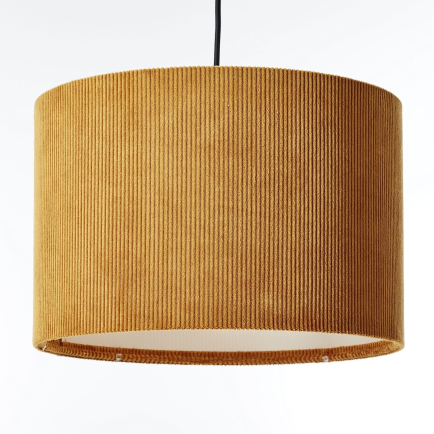 Brilliant - Candeeiro suspenso TONY 1xE27/20W/230V diâmetro 35 cm laranja