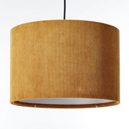 Brilliant - Candeeiro suspenso TONY 1xE27/20W/230V diâmetro 35 cm laranja