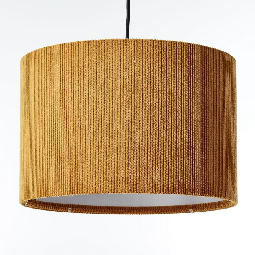 Brilliant - Candeeiro suspenso TONY 1xE27/20W/230V diâmetro 35 cm laranja
