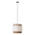 Brilliant - Candeeiro suspenso WATERLILLY 1xE27/60W/230V diâmetro 35 cm creme