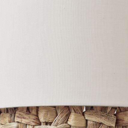 Brilliant - Candeeiro suspenso WATERLILLY 1xE27/60W/230V diâmetro 35 cm creme