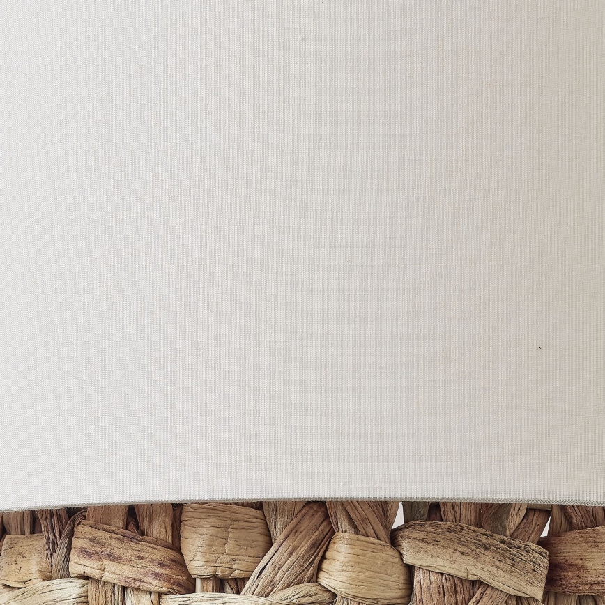 Brilliant - Candeeiro suspenso WATERLILLY 1xE27/60W/230V diâmetro 35 cm creme