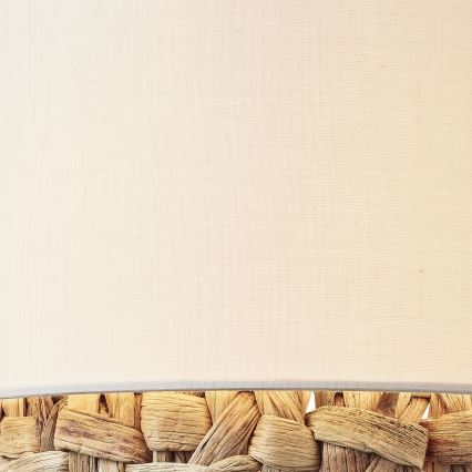 Brilliant - Candeeiro suspenso WATERLILLY 1xE27/60W/230V diâmetro 35 cm creme