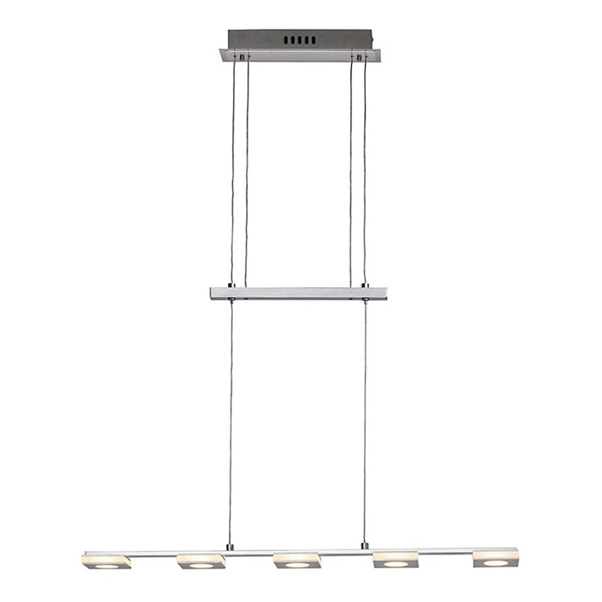 Brilliant - Candelabro suspenso LED TRANSIT 5xLED/4W/230V