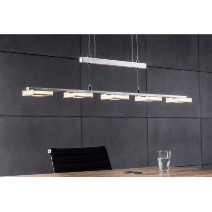 Brilliant - Candelabro suspenso LED TRANSIT 5xLED/4W/230V