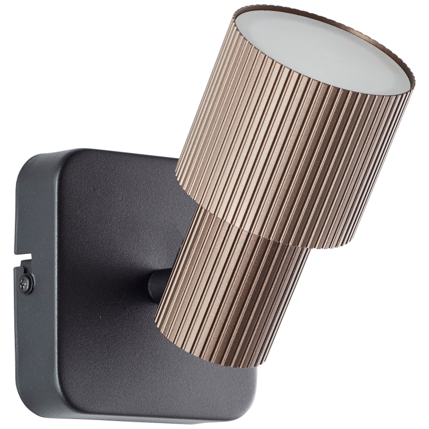 Brilliant - Foco de parede LED CADIZ 1xGU10/5W/230V bronze