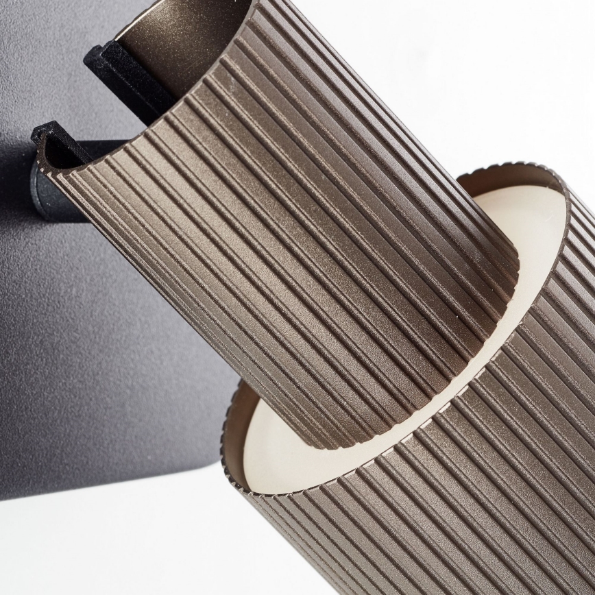 Brilliant - Foco de parede LED CADIZ 1xGU10/5W/230V bronze