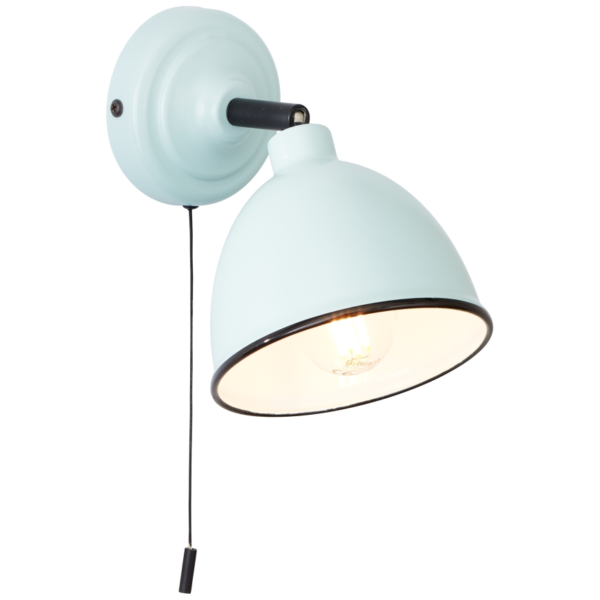 Brilliant - Foco de parede TELIO 1xE14/28W/230V azul