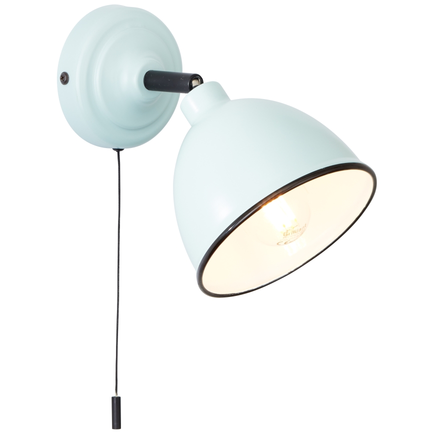 Brilliant - Foco de parede TELIO 1xE14/28W/230V azul