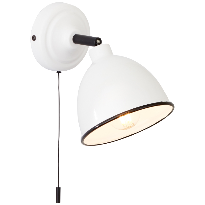 Brilliant - Foco de parede TELIO 1xE14/28W/230V branco