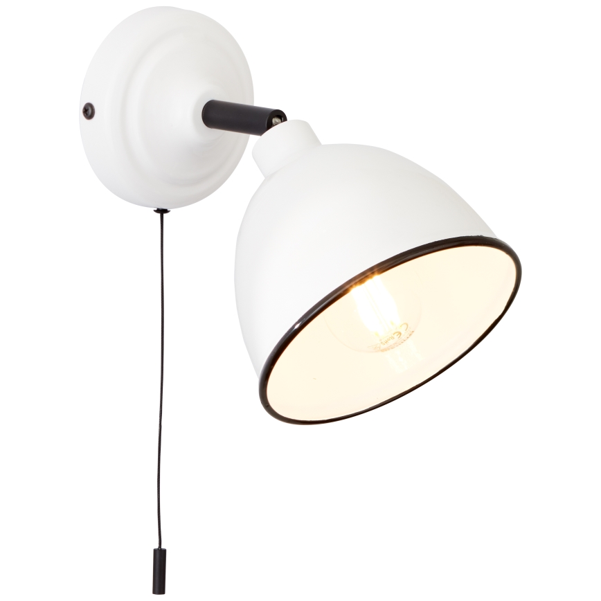 Brilliant - Foco de parede TELIO 1xE14/28W/230V branco