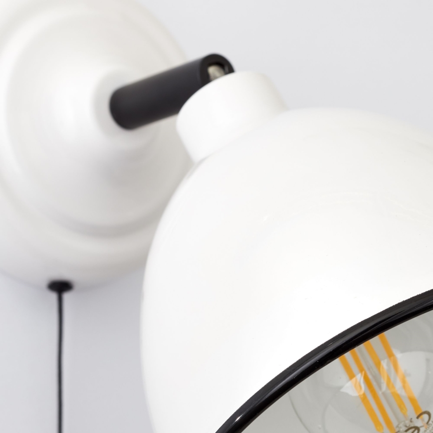Brilliant - Foco de parede TELIO 1xE14/28W/230V branco